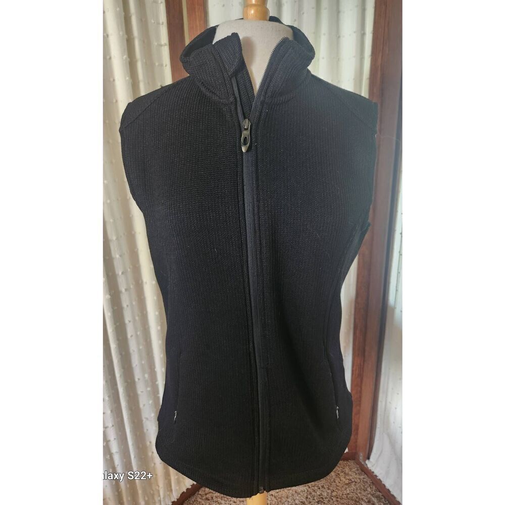 V5  Polar King heavy knit zip-up vest